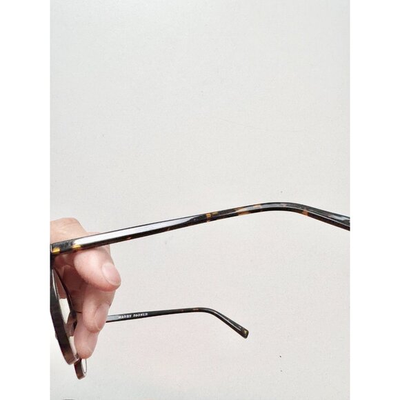 WARBY PARKER Durand Tortoise Shell Plastic Full Frame Eyeglasses - Picture 6 of 13